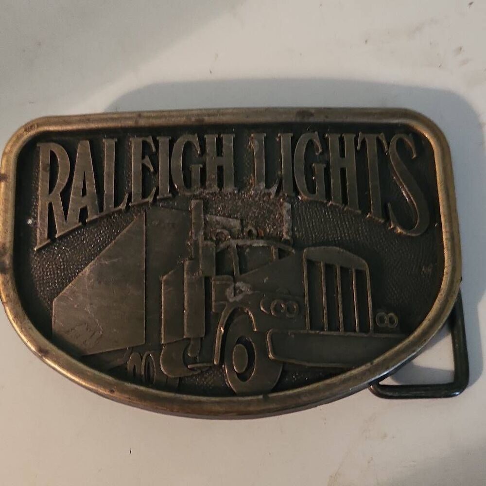 Raleigh Lights Belt Buckle